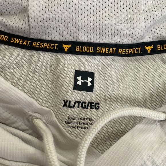 Under Armour Project Rock Hoodie Same Game Different Level Mens size XL - Picture 7 of 7